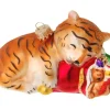 Krebs Glas Lauscha Babytiger Weihnachtsornament 1-tlg. 8cm