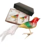 Krebs Glas Lauscha Baumschmuck Vogelset Mehrfarbig 8cm