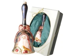 Krebs Glas Lauscha Baumschmuck Viktorianisch Helmuts Glocke Mehrfarbig 17cm