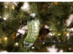 Krebs Glas Lauscha Deutsche Weihnachtsgurke 1-tlg. 8cm