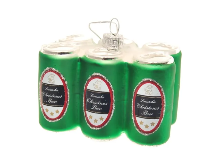 Krebs Glas Lauscha Lauscha Bier Weihnachtsornament 1-tlg. 7cm