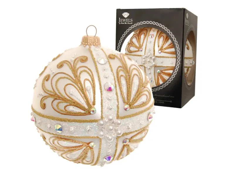 Krebs Glas Lauscha Weihnachtsbaumkugel 1-tlg. 10cm