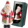 Krebs Glas Lauscha Weihnachtsornament Santa mit Beutel 1-tlg. 15cm
