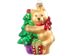 Krebs Glas Lauscha Weihnachtsornament Bär 1-tlg. 11cm