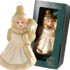 Krebs Glas Lauscha Weihnachtsornament Engel 1-tlg. 14cm