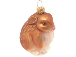 Krebs Glas Lauscha Weihnachtsornament Wildhase 1-tlg. 6cm