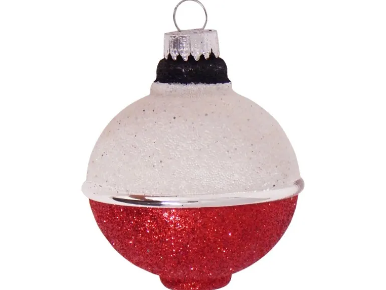 Krebs Glas Lauscha Weihnachtsornament Angeln 1-tlg. 6cm
