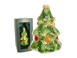 Krebs Glas Lauscha Weihnachtsornament Tannenbaum 1-tlg. 17cm