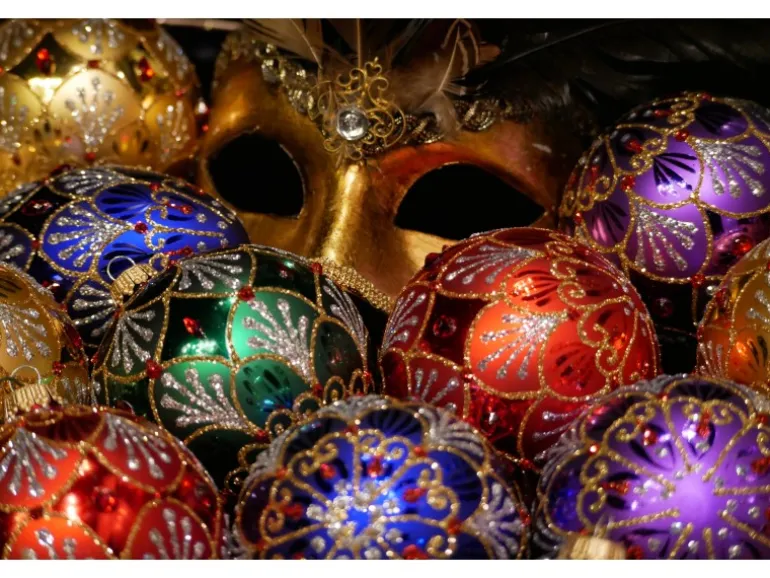 Krebs Glas Lauscha Weihnachtsbaumkugeln Glanz und Gloria 9-tlg. 8cm