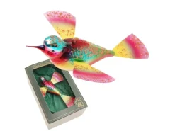 Krebs Glas Lauscha Weihnachtsornament Phantasievogel 1-tlg. 4cm