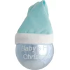 Krebs Glas Lauscha Weihnachtsornament Babykugel 1-tlg. 8cm