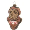 Krebs Glas Lauscha Weihnachtsornament Steampunk Hund 1-tlg. 6cm