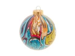 Krebs Glas Lauscha Weihnachtsbaumkugel Street Art 1-tlg. 10cm