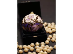 Krebs Glas Lauscha Weihnachtskugeln Jugendstil 1-tlg. 8cm