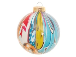 Krebs Glas Lauscha Weihnachtsbaumkugel Street Art 1-tlg. 8cm