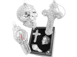 Krebs Glas Lauscha Weihnachtsornamente Sub Culture 3-tlg. 8cm