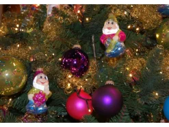 Krebs Glas Lauscha Weihnachtswichtel 2-tlg. 6cm