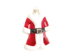 Krebs Glas Lauscha Weihnachtsmannmantel 1-tlg. 11cm