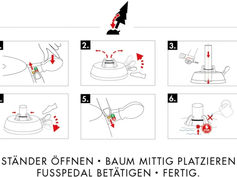 Krinner Christbaumständer Green Line Comfort Grip S Schwarz