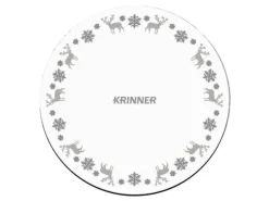 Krinner Weihnachtsbaum-Unterlegdecke Ø 60 cm Weiß