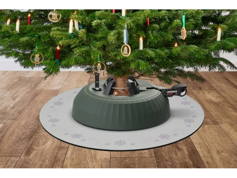 Krinner Weihnachtsbaum-Unterlegdecke Ø 60 cm Weiß