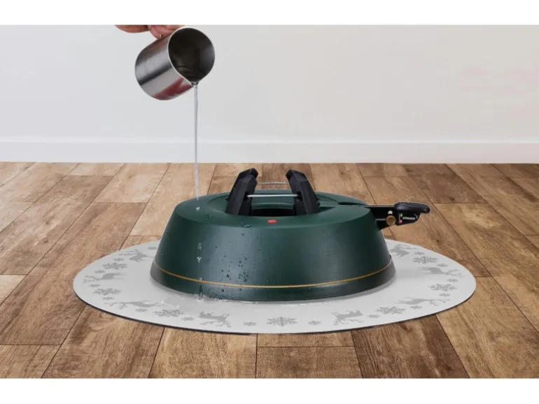 Krinner Weihnachtsbaum-Unterlegdecke Ø 60 cm Weiß