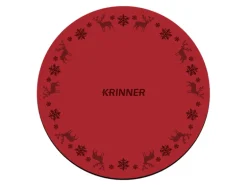 Krinner Weihnachtsbaum-Unterlegdecke Ø 60 cm Rot