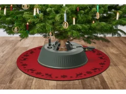 Krinner Weihnachtsbaum-Unterlegdecke Ø 60 cm Rot