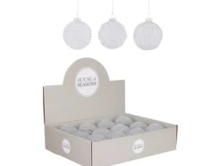 Kugel Glas Weiß Ø 8 cm