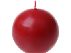 Kugelkerze Ø 7 cm Rubin