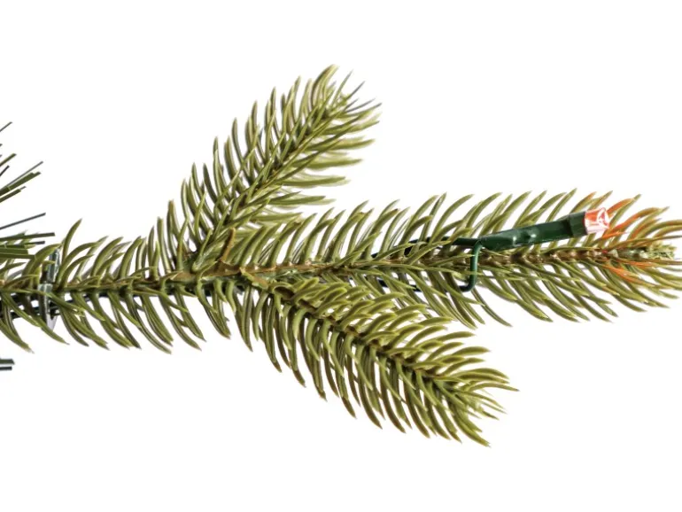 Kunsttanne Nyland mit LED-Beleuchtung Warmweiß Mehrfarbig Ø 104 cm x 180 cm