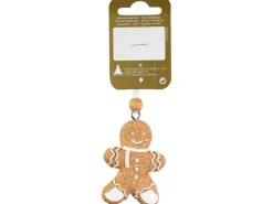 Lebkuchenmann zum Hängen aus Polyresin 6 cm