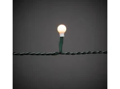 LED Baummantel mit Ring mit Globes 200 bernsteinfarbene LEDs innen