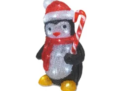 LED Dekofigur Pinguin 30 cm