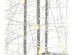 LED Drahtfigur Geschenk 10 cm x 14 cm