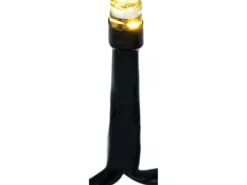 LED Fahnenmast mit Stern 170 LEDs 220 cm Kalt-/Warmweiß Innen & Außen