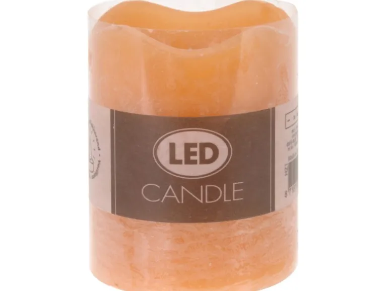 LED Kerze Vier Farben sortiert 9 cm x 7 cm x 7 cm