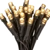 LED Lichterkette 400 warmweiße LEDs in Box grünes Kabel innen und außen