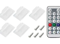 LED Lichtschlauch 120° RGB  5 m IP44 inkl. Fernbedienung