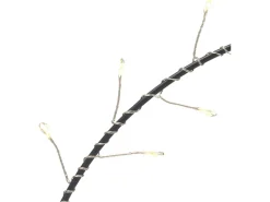 LED Metallring Schwarz Ø 30 cm