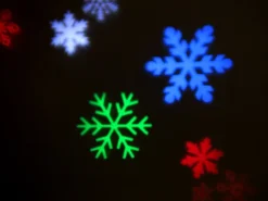 LED Projektor Schneeflocken