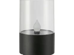 LED Solar Tischleuchte Schwarz