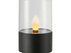 LED Solar Tischleuchte Schwarz