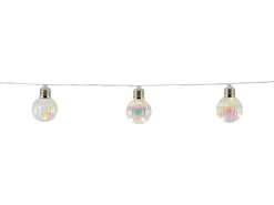 LED Solar-Lichterkette 4,8 m inkl. 10 Kugeln Ø 6 cm x 8,5 cm