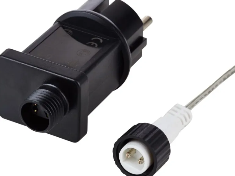 LED-Büschellichterkette 300 bunte LEDs Transparentes Kabel 800 cm