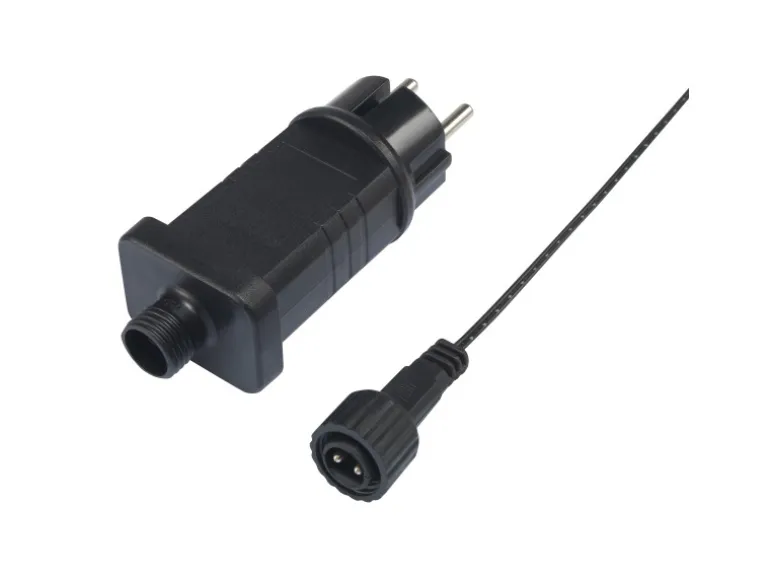 LED-Büschellichterkette 576 LEDs Bunt Schwarzes Kabel 7,2 m