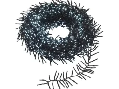 LED-Clusterlichterkette 1.920 LEDs Kaltweiß Schwarzes Kabel 14,5 m