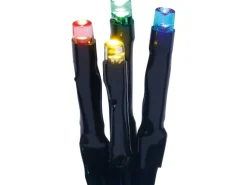 LED-Clusterlichterkette 1.920 LEDs Multi-Color Schwarzes Kabel 14,5 m