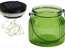 LED-Dekoglas Marrubio Grün