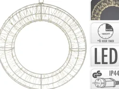 LED-Dekoleuchte Reif Ø 38 cm